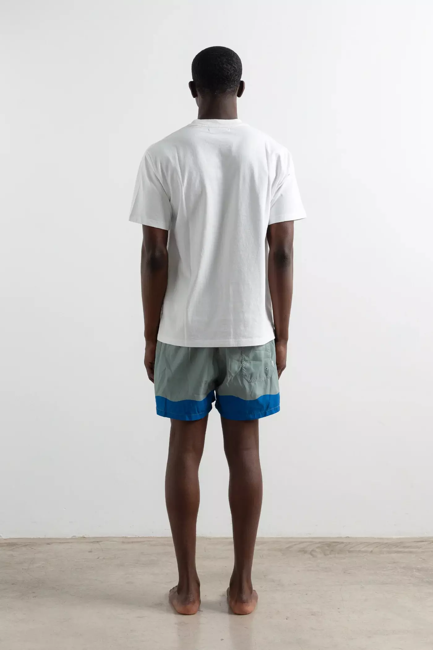 Edmmond Studios Sage Green Resort Badehose Herren salbeigrün